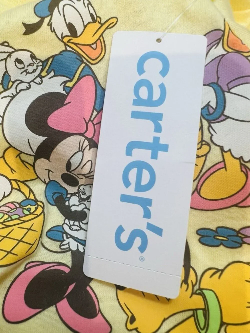 Carter’s Lot Of 3 Easter Toddler T-shirts Size 4T Unisex Bluey Disney Peeps NWT